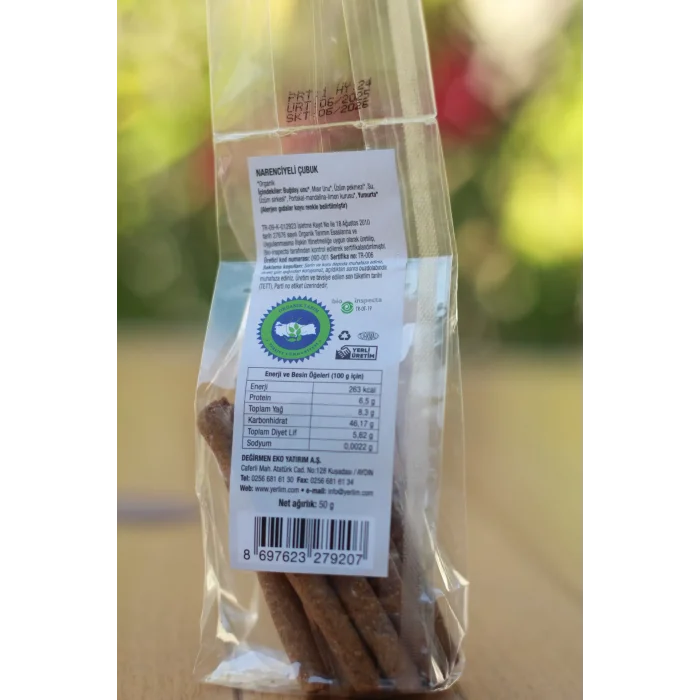 BUĞZ Yerlim Organik Narenciyeli Çubuk 