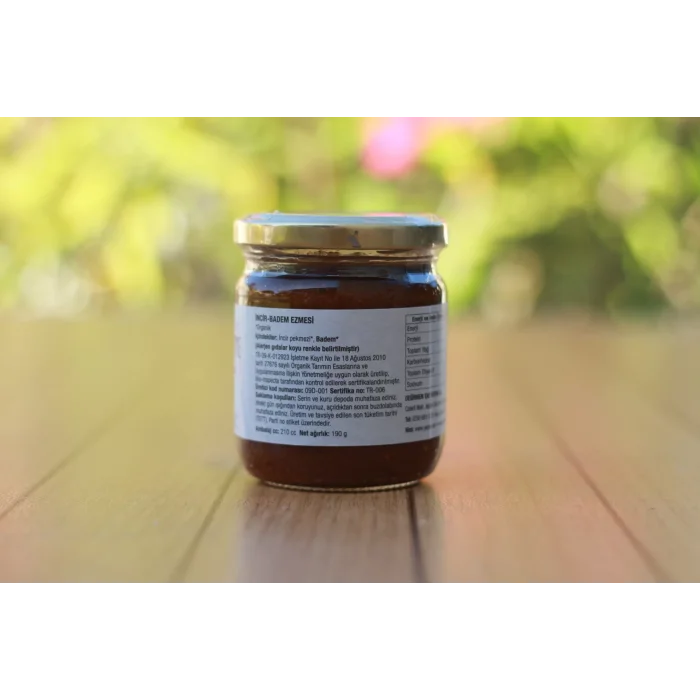 BUĞZ Yerlim Organik YERİK-EZME İncir - Badem