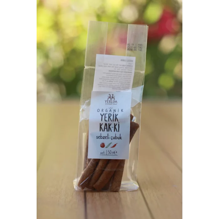 BUĞZ Yerlim Organik YERİK KAK-Kİ Sebzeli Çubuk