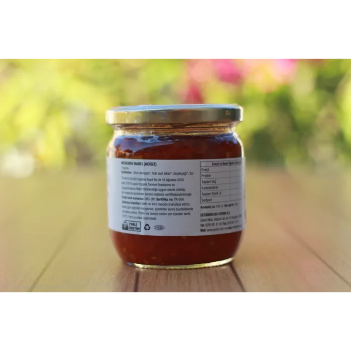 BUĞZ Yerlim Organik Zeytinyağlı Menemen Harcı