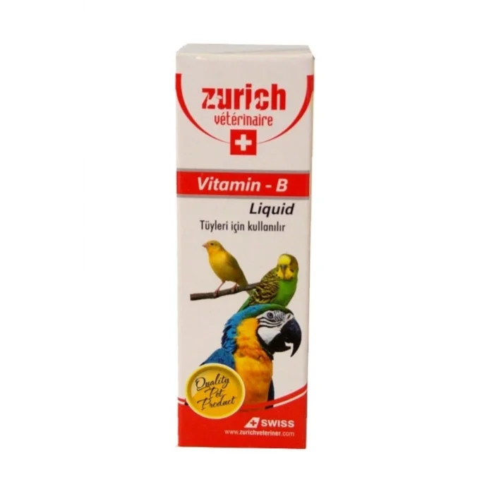 Zurich Kuş Vitamini A, D3, E, C Vitaminleri 30 ml
