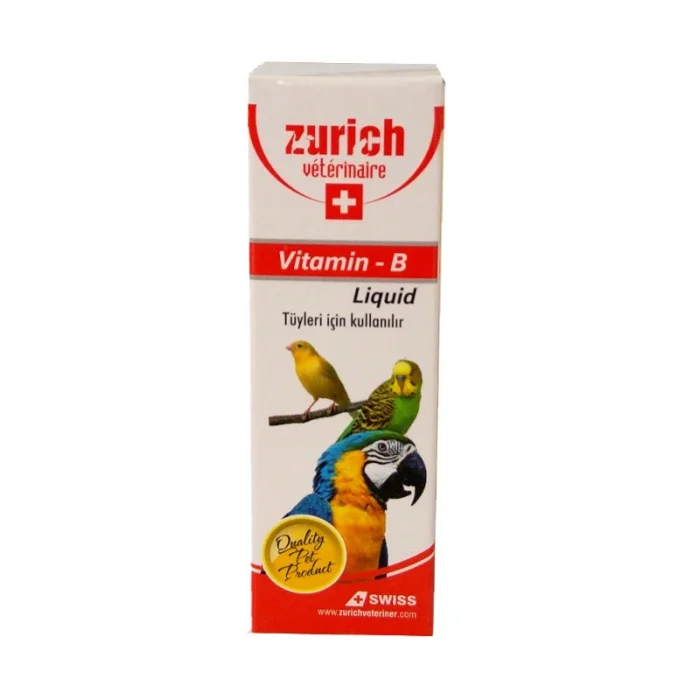 Zurich Kuşlar için B Vitamini 30 ml