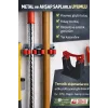 4 Adet Duvara Monte Mop ve Temizlik Aparatı Tutucu – Kaymaz Güçlü Tutucu, Metal ve Ahşap Saplarla Uyumlu
