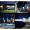 BUĞZ 100 Led Dış Mekan Solar Aydınlatma Fotoselli Solar Lamba Hareket Sensörlü