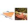 BUĞZ 20 Dişli Yaprak Tırmığı - Plastik - 42 cm Genişlik