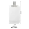 BUĞZ 3 Adet 100ml Krem Şampuan Kabı Tekrar Kullanılabilir Set