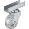 BUĞZ 327 - 50x20 Mm Şeffaf Makaralı Uzun U Tablalı Teker 4 Adet
