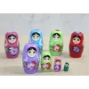 BUĞZ 4lü Ahşap Matruşka Alk3814
