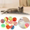 BUĞZ 4lü Çıngıraklı Top Kedi Oyuncağı