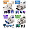 BUĞZ 4in1 128GB Flash Bellek USB Type-C Lightning MicroUSB Çoklu Girişli Taşınabilir USB Bellek - BUĞZ