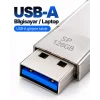 BUĞZ 4in1 128GB Flash Bellek USB Type-C Lightning MicroUSB Çoklu Girişli Taşınabilir USB Bellek - BUĞZ
