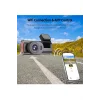 BUĞZ 4k Wifi Çift Kameralı Araç Kamerası Gece Görüşlü G-sensörlü Dash Cam 170 Derece