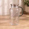 BUĞZ 5 Parça Bardaklı Sürahi Seti - Cam - 1800 ml Sürahi - 4 Bardak