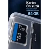 BUĞZ 64 GB Micro SD Hafıza Kartı Adaptörlü Kutulu Set - BUĞZ