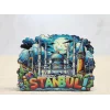 BUĞZ Ahşap İstanbul Temalı Magnet Alk4597