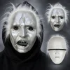BUĞZ Beyaz Saçlı Michael Myers Plastik Karakter Maskesi