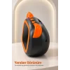 BUĞZ Bluetooth Hoparlör Ekranlı Saat ve Alarm Özellikli - BUĞZ