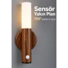 BUĞZ Çift Taraflı Bantlı Şarjlı LED Duvar Lambası - BUĞZ