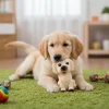 BUĞZ Evcil Hayvan Sesli Köpek Şeklinde Plastik Oyuncak