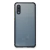 BUĞZ Galaxy A02 Kılıf Miami Şeffaf Silikon - Lacivert