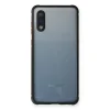 BUĞZ Galaxy A02 Kılıf Miami Şeffaf Silikon - Siyah