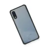 BUĞZ Galaxy A02 Kılıf Miami Şeffaf Silikon - Siyah