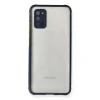 BUĞZ Galaxy A02s Kılıf Miami Şeffaf Silikon - Lacivert