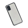 BUĞZ Galaxy A02s Kılıf Miami Şeffaf Silikon - Lacivert