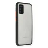 BUĞZ Galaxy A02s Kılıf Miami Şeffaf Silikon - Siyah