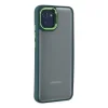 BUĞZ Galaxy A03 Kılıf Dora Kapak - Haki Yeşil