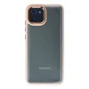 BUĞZ Galaxy A03 Kılıf Dora Kapak - Pudra