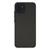 BUĞZ Galaxy A03 Kılıf Montreal Silikon Kapak - Siyah