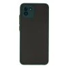 BUĞZ Galaxy A03 Kılıf Montreal Silikon Kapak - Yeşil