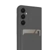 BUĞZ Galaxy S24 Fe Kılıf Kelvin Kartvizitli Silikon - Gri