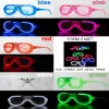 BUĞZ Glow Model Led Işıklı Parti Gözlüğü 3 Modlu 5 Renk 5 Adet