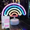 BUĞZ Gökkuşağı Neon Led Lamba