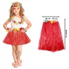 BUĞZ Hawaii Hula Eteği Kırmızı Renk 40 Cm
