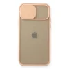 BUĞZ İphone 11 Pro Kılıf Palm Buzlu Kamera Sürgülü Silikon - Pembe
