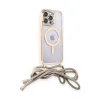 BUĞZ İphone 12 Pro Kılıf Divo Lazer Askılı Magsafe Kapak - Gold