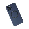 BUĞZ İphone 12 Pro Kılıf Jack Magneticsafe Lens Silikon - Lacivert