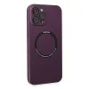 BUĞZ İphone 12 Pro Kılıf Jack Magneticsafe Lens Silikon - Mürdüm