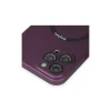 BUĞZ İphone 12 Pro Kılıf Jack Magneticsafe Lens Silikon - Mürdüm