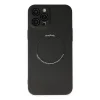 BUĞZ İphone 12 Pro Kılıf Jack Magneticsafe Lens Silikon - Siyah