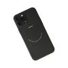 BUĞZ İphone 12 Pro Kılıf Jack Magneticsafe Lens Silikon - Siyah
