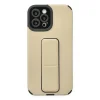 BUĞZ İphone 12 Pro Max Kılıf Mega Standlı Silikon - Gold