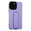 BUĞZ İphone 12 Pro Max Kılıf Mega Standlı Silikon - Lila