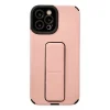 BUĞZ İphone 12 Pro Max Kılıf Mega Standlı Silikon - Pudra