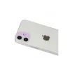 BUĞZ İphone 12 Rainbow Kamera Lens Koruma Cam - Mor