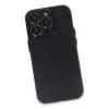 BUĞZ İphone 13 Pro Max Kılıf Luko Lens Silikon - Siyah