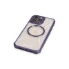 BUĞZ İphone 13 Pro Max Kılıf Prag Magneticsafe Kapak - Derin Mor